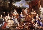 The Family of Louis XIV a NOCRET, Jean